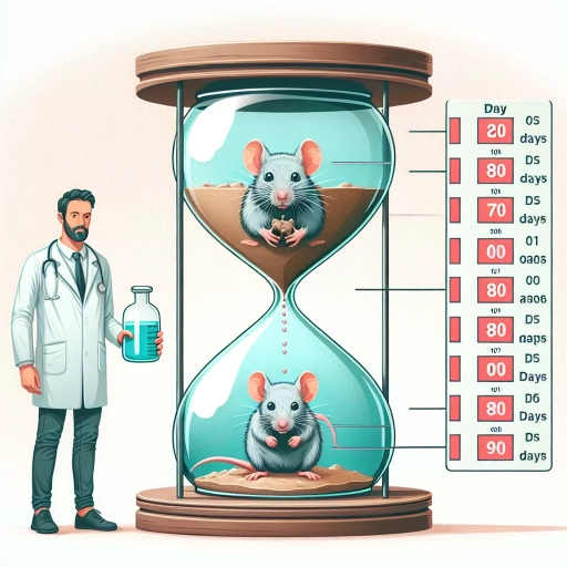 how long can a mouse live without food and water