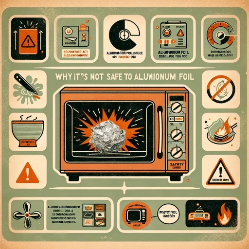 how long can aluminum foil be in the microwave