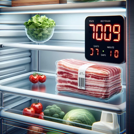 how long can bacon stay in the fridge