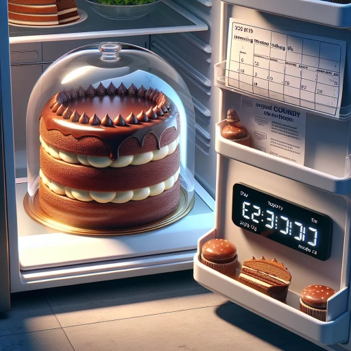how long can cake last in the fridge