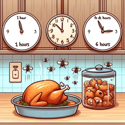 how long can chicken be left out