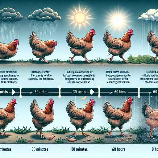 how long can chicken stay out