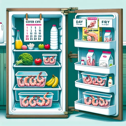 how long can cooked shrimp stay in fridge