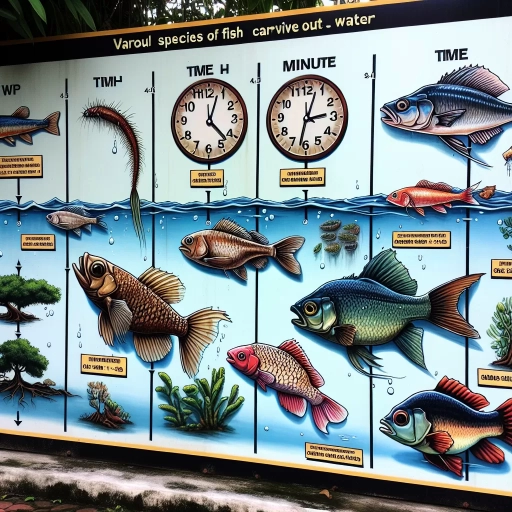 how long can fish survive out of water