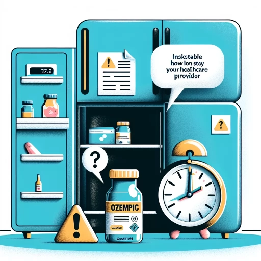 how long can ozempic stay out of the fridge
