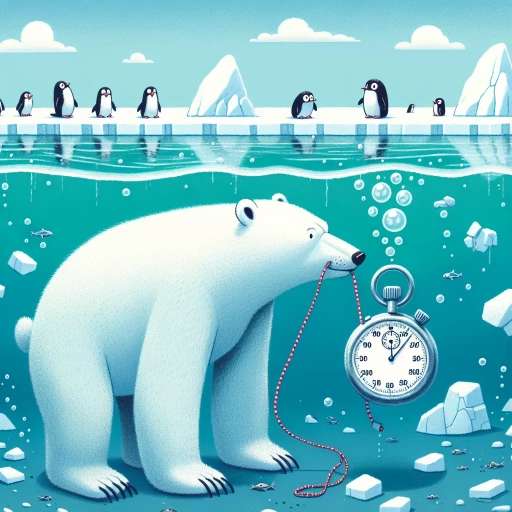 how long can polar bears hold their breath