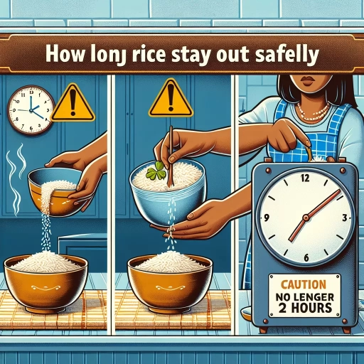 how long can rice stay out