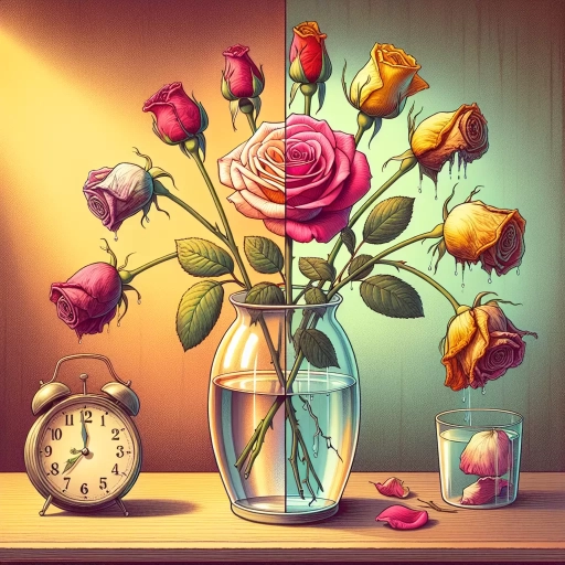 how long can roses last without water