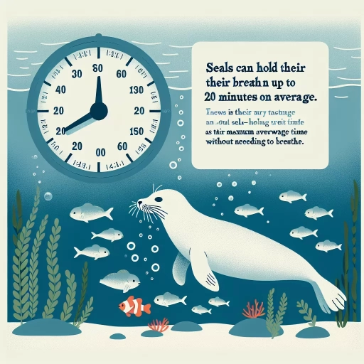 how long can seals hold their breath