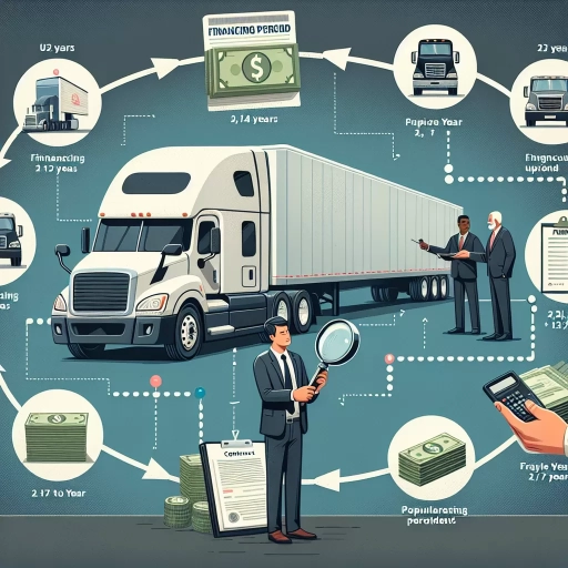 how long can you finance a used semi truck?