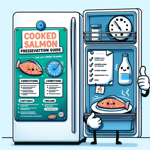 how long can you keep cooked salmon in the fridge