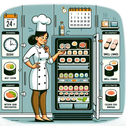 how long can you keep sushi in the fridge