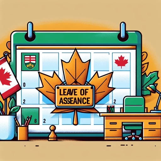 how long can you take a leave of absence from work in ontario