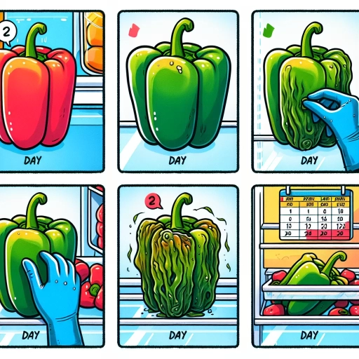 how long do bell peppers last in the fridge