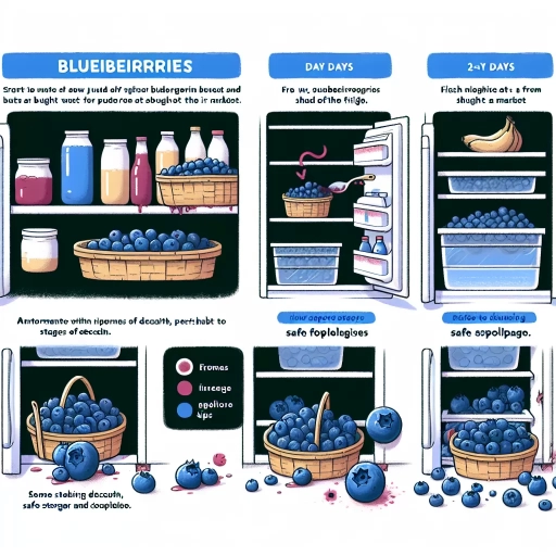 how long do blueberries last in the fridge