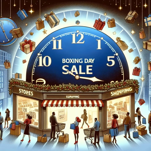 how long do boxing day sales last