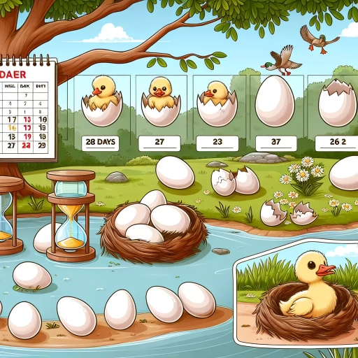 how long do duck eggs take to hatch