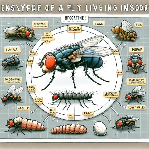 how long do flies live indoors