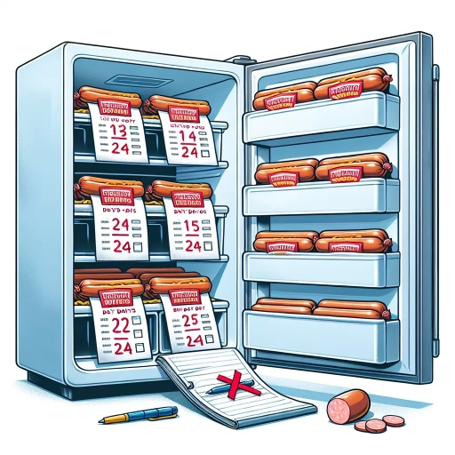 how long do hot dogs last in fridge
