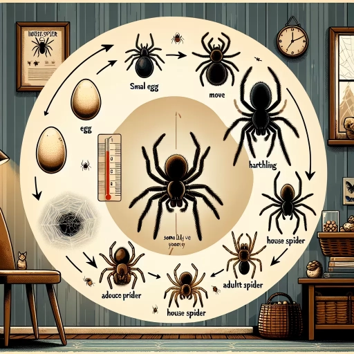 how long do house spiders live
