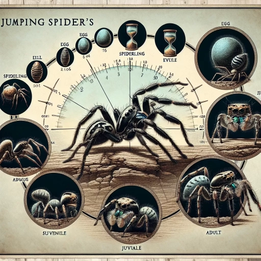 how long do jumping spiders live