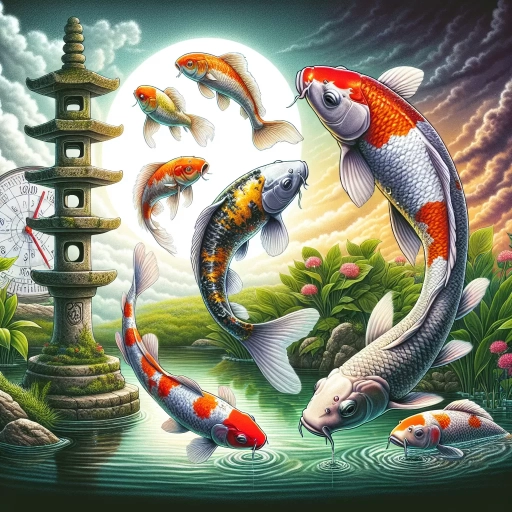 how long do koi fish live