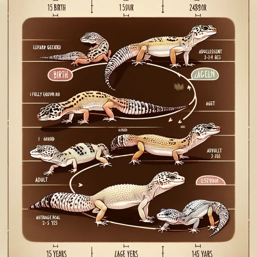 how long do leopard geckos live
