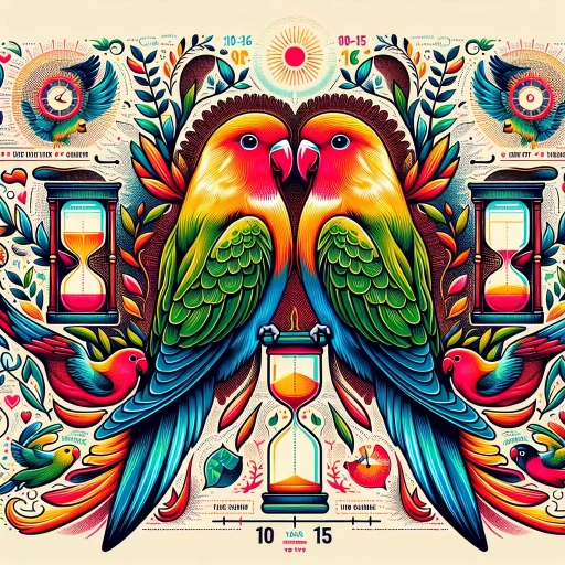how long do lovebirds live