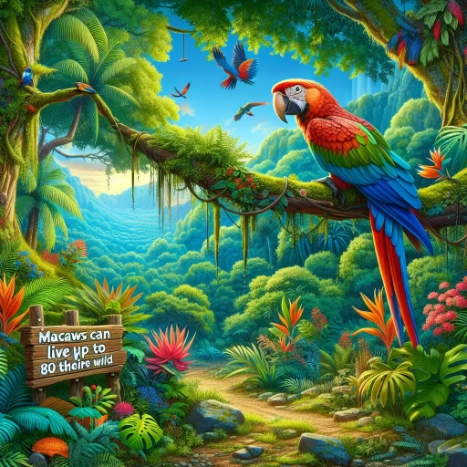 how long do macaws live