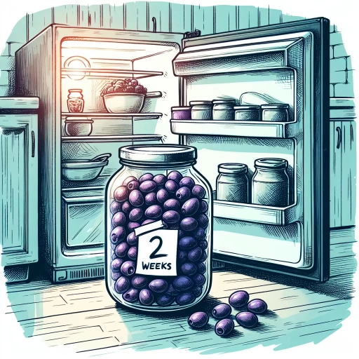 how long do olives last in the fridge