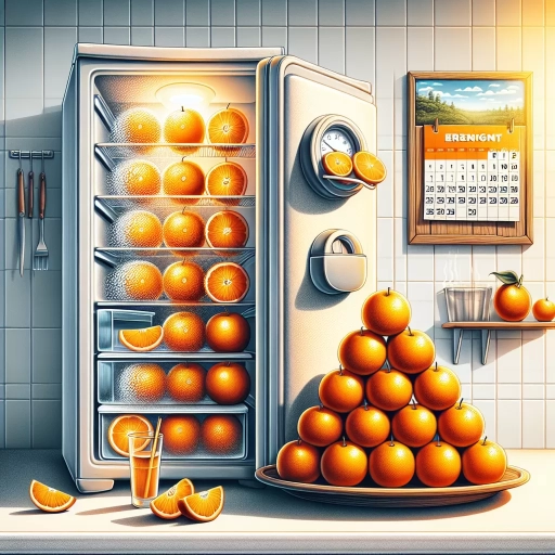how long do oranges last in the fridge