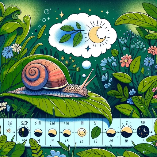 how long do snails sleep