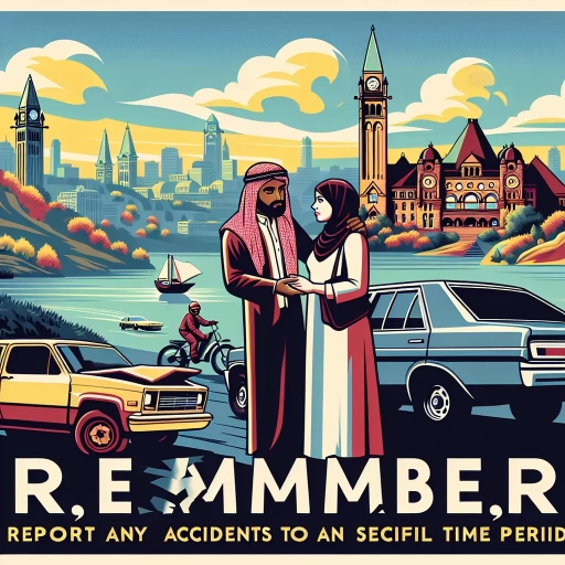 how long do you have to report an accident to the collision centre in ontario