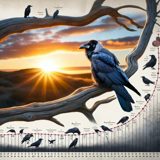 how long does a crow live