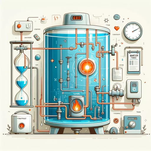 how long does a hot water tank take to heat up