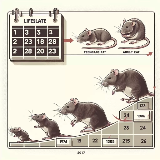 how long does a rat live