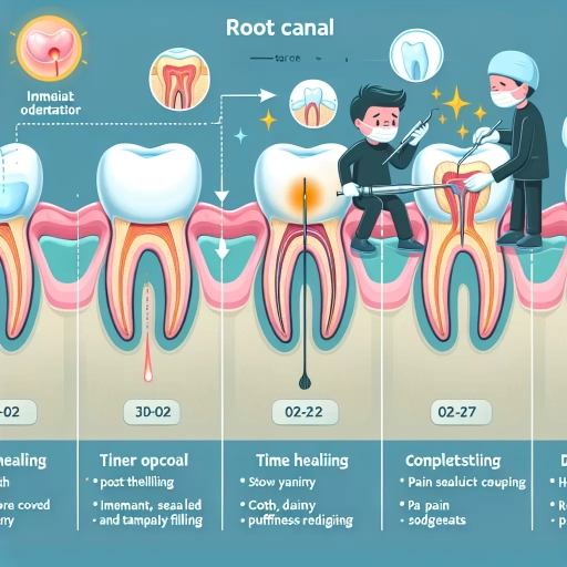 how long does a root canal take to heal