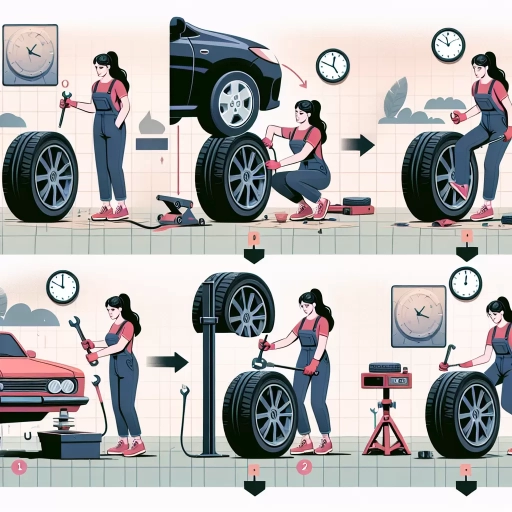 how long does a tire change take