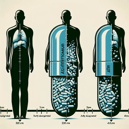 how long does azithromycin stay in the body