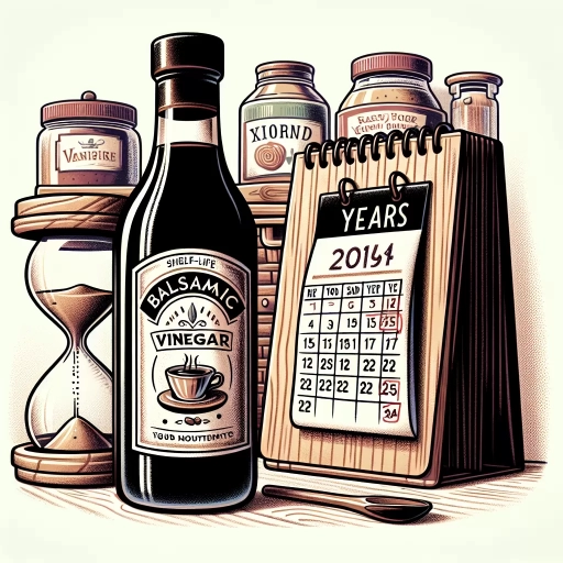 how long does balsamic vinegar last