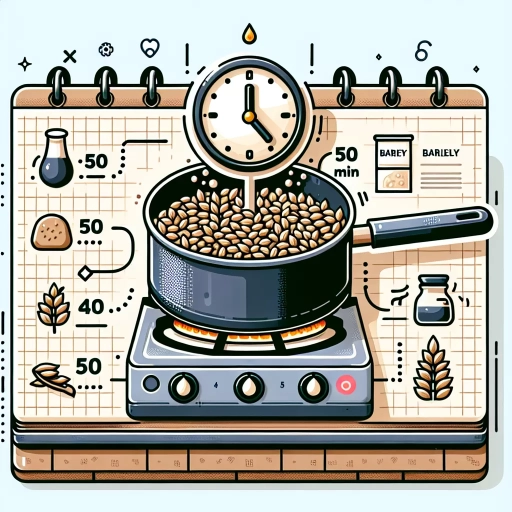 how long does barley take to cook