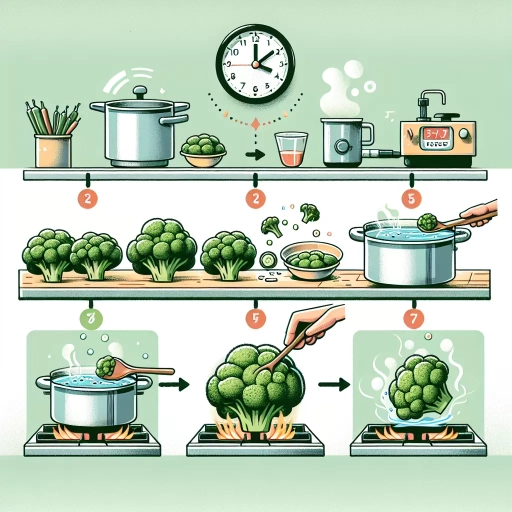 how long does broccoli take to boil