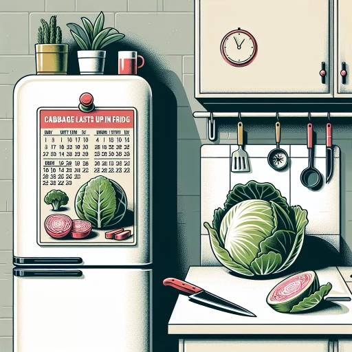 how long does cabbage last in the fridge