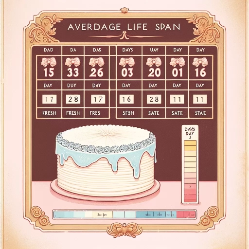 how long does cake last