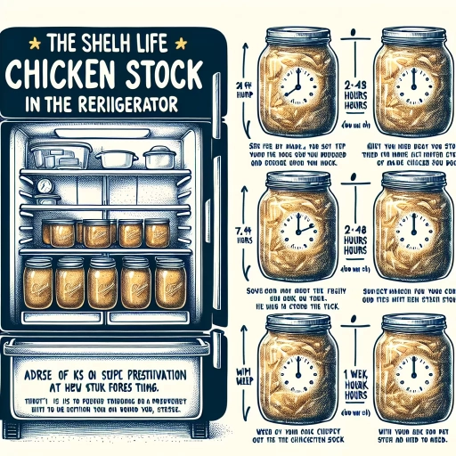 how long does chicken stock last in the fridge