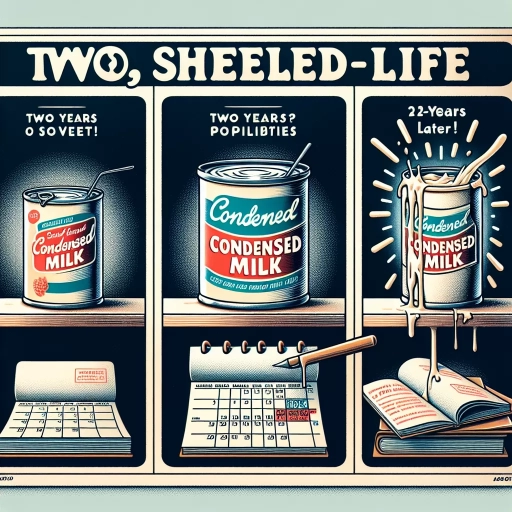 how long does condensed milk last