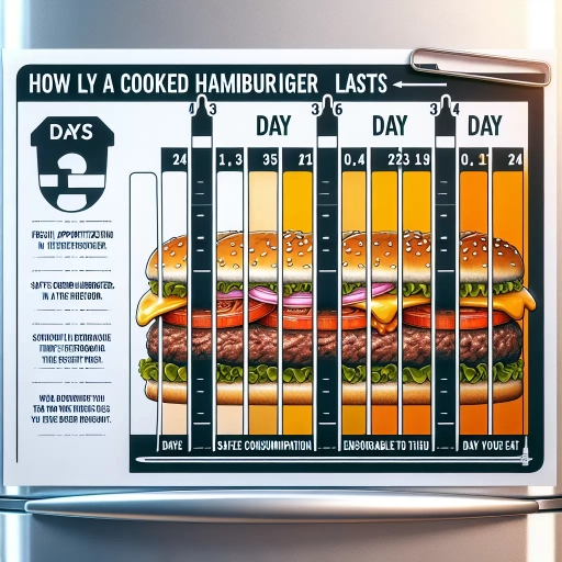 how long does cooked hamburger last in fridge