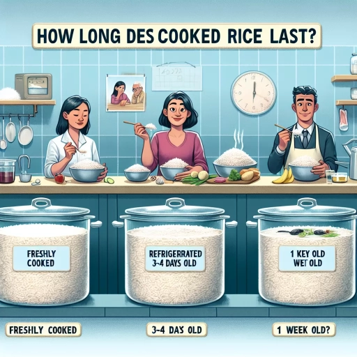 how long does cooked rice last