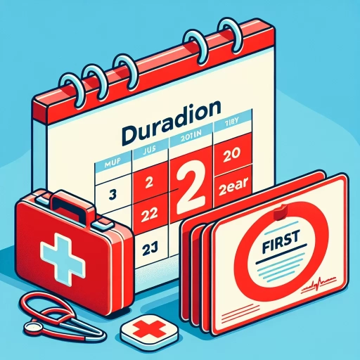 how long does first aid certification last