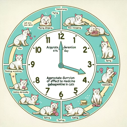 how long does gabapentin last in cats